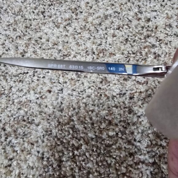 Prada SPR68T Cat Eye Sunglasses - Silver - Picture 2 of 3